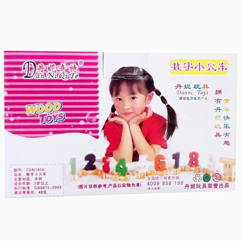 Đồ chơi thông minh đoàn tàu trở số bằng gỗ đẹp cho bé