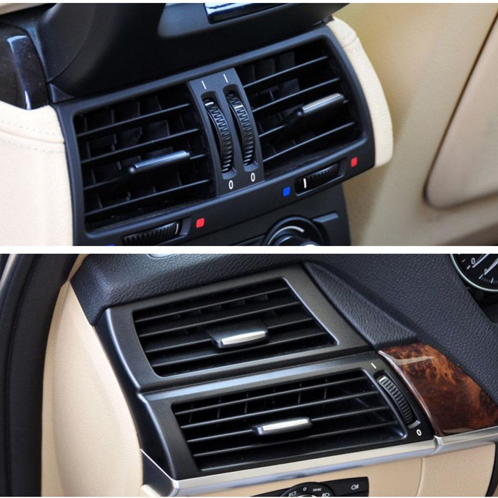 Car Front A/C Air Conditioning Vent Outlet Tab Clip Repair Kit for X5 E70 06-13 X6 E71 Auto Accessories