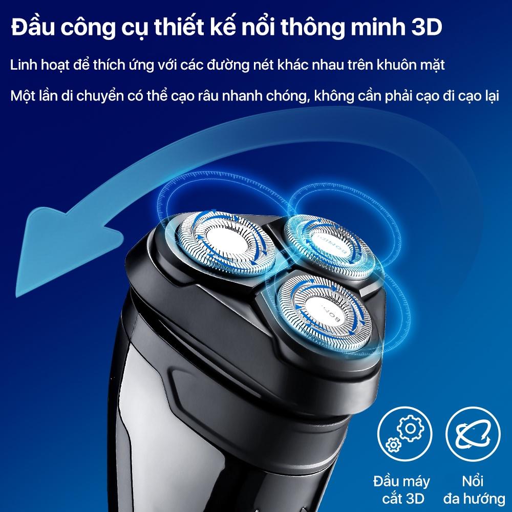 Máy cạo râu đa năng XIAOMI BOMIDI M3 - cạo ướt và khô - Hàng nhập khẩu