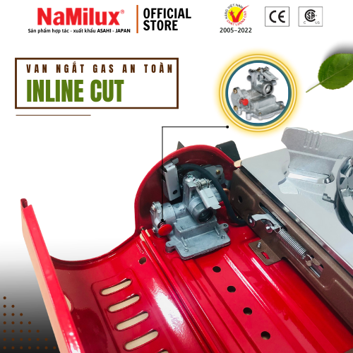 Bếp Gas Compact NaMilux NH-042PS│Nhỏ - Gọn Tiết Kiệm Diện Tích│Phù Hợp Sử Dụng Trong Nhà Hàng – Quán Ăn│Hàng Chính Hãng