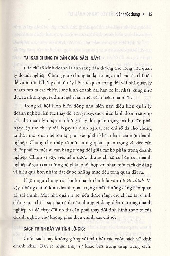 Các Chỉ Số Cốt Yếu Trong Quản Lý