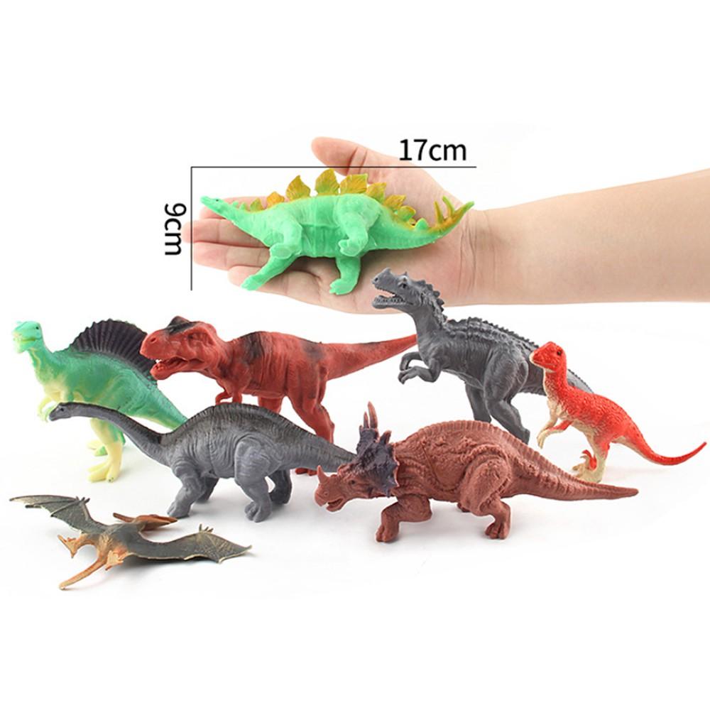 Bộ 20 đồ chơi hình khủng long Vacimall Dinosaur World Jurrassic 617 tiền sử (6-17 cm) cho bé