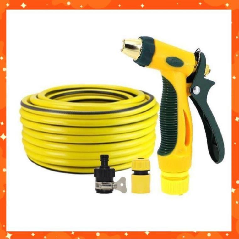 Bộ dây vòi xịt nước rửa xe,tưới cây tăng áp 3 lần 7-10m 206317