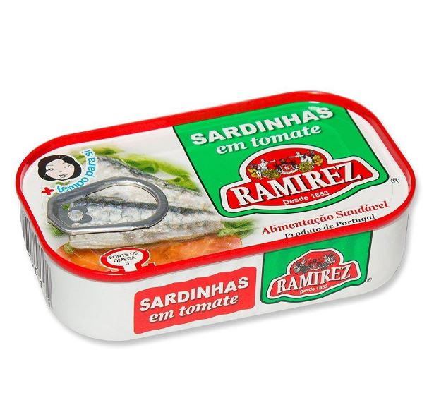 Cá Mòi Xốt Cà Vị Cay Ramirez 125g - Ramirez Spiced Sardines In Tomato Sauce 125g