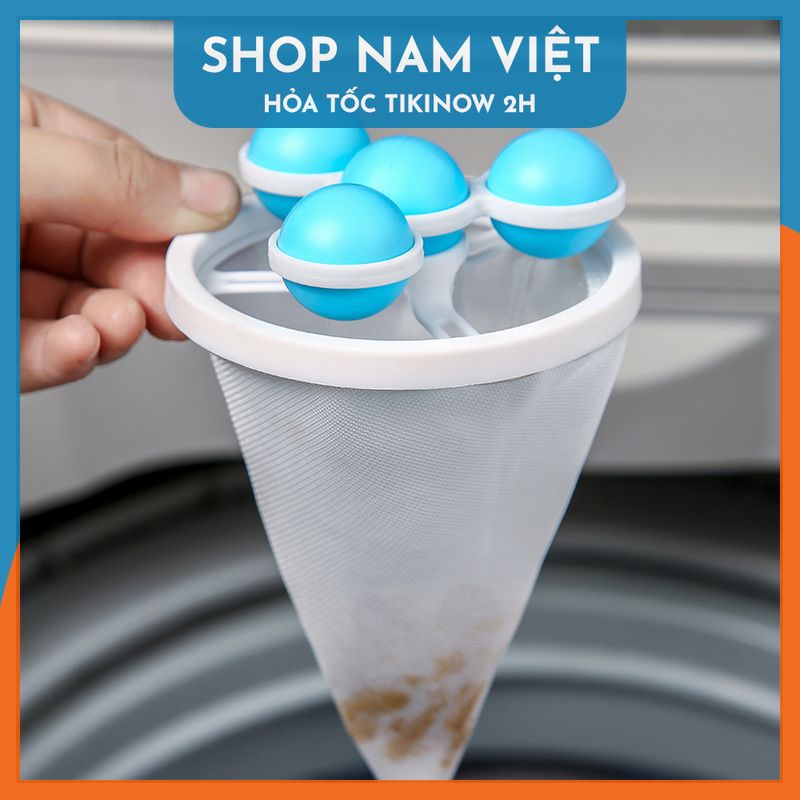 Túi Lọc Cặn Máy Giặt, Làm Sạch Bụi, Giấy, Rác Trong Lồng Giặt
