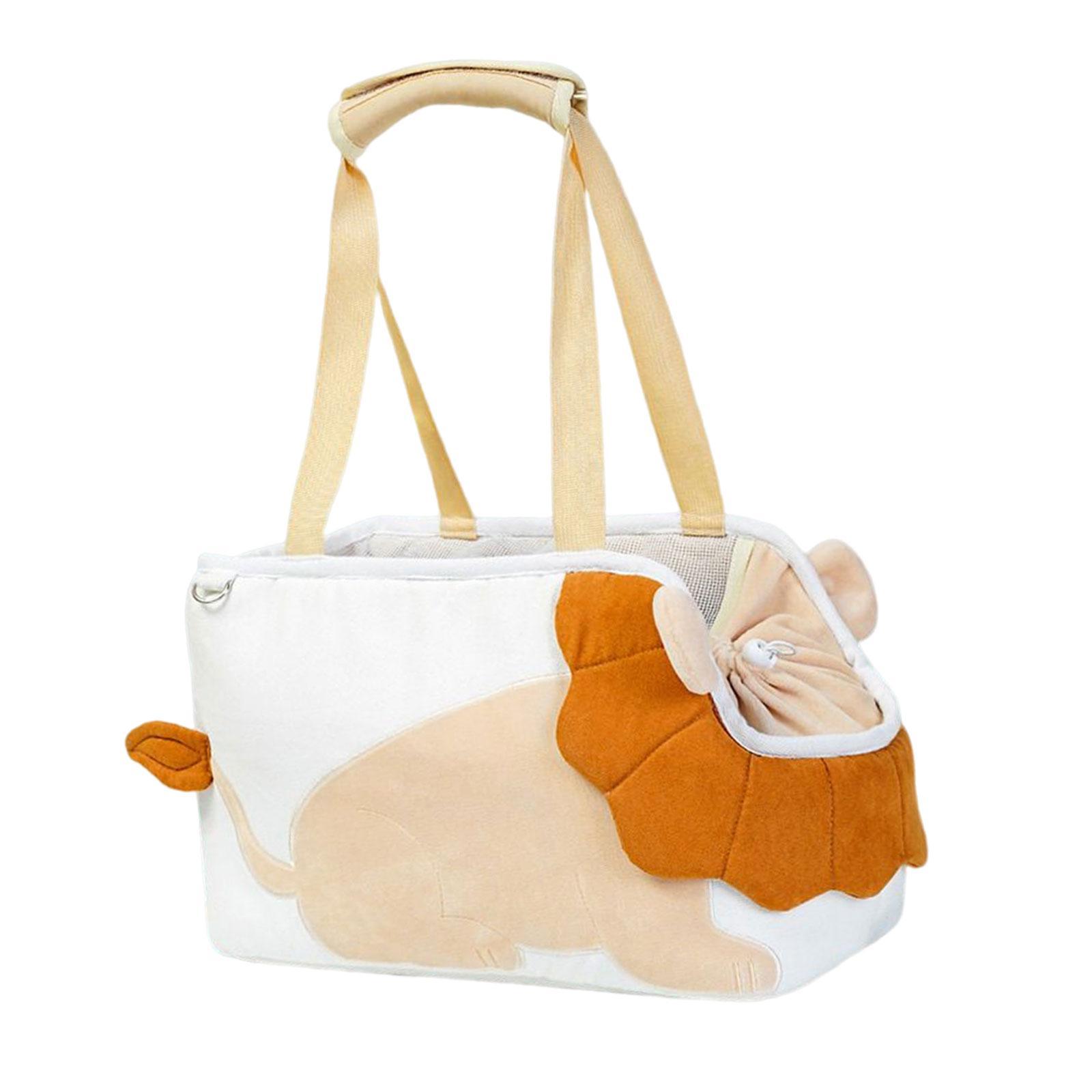 Pet Cat Shoulder Bag Pouch Hand Tote Cat Carrier Pattern Travel