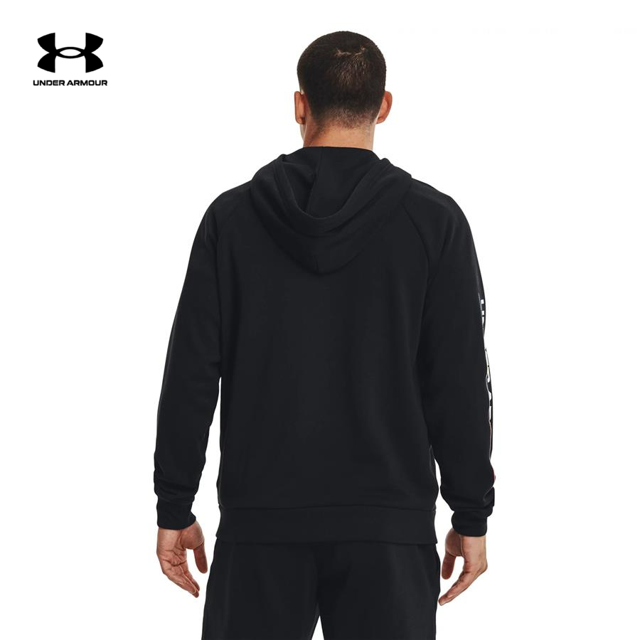 Áo khoác hoodie thể thao nam Under Armour RIVAL FLEECE CHROMA FZ HD - 1370344-001