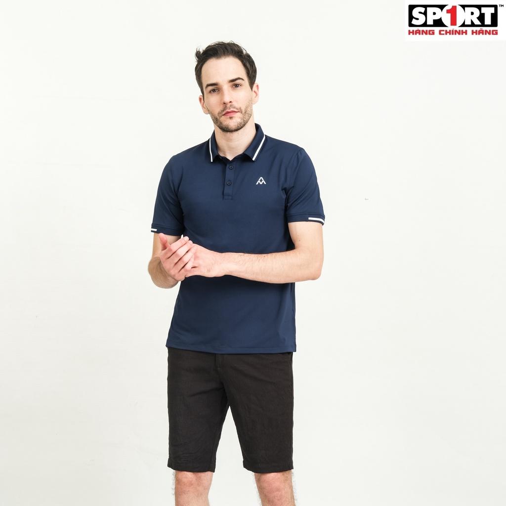 Áo Polo nam ngắn tay AM MP078 cổ bo dệt, thoáng khí, nhanh khô, vận động thoải mái Sport1