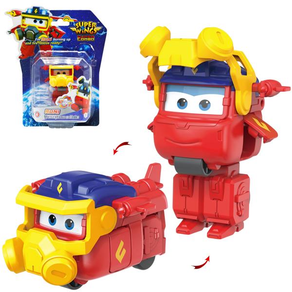 Đồ Chơi Robot Biến Hình Cỡ Nhỏ Runi Cứu Hỏa - Super Wings YW790045