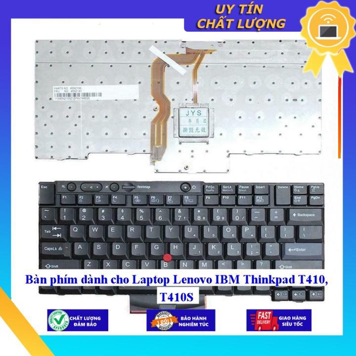 Bàn phím dùng cho Laptop Lenovo IBM Thinkpad T410 T410S - Hàng Nhập Khẩu New Seal