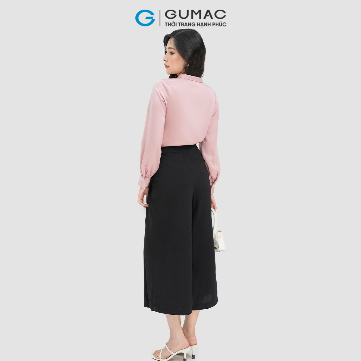 Quần culottes phối ly GUMAC QD04019