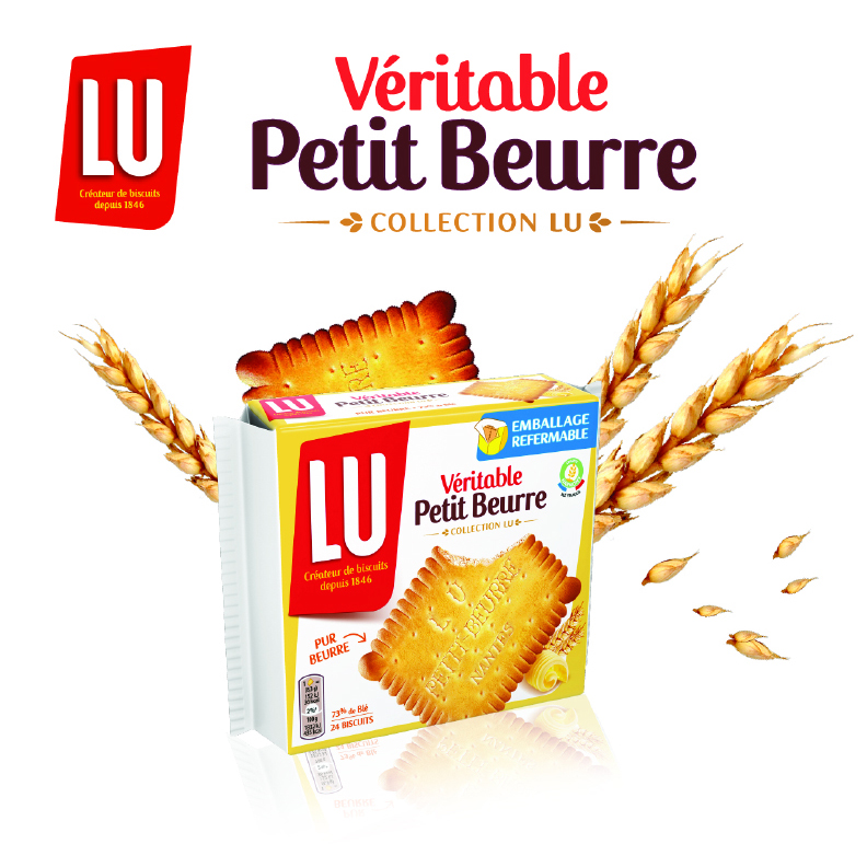 Bánh Quy Bơ Lu Veritable Petit Beurre 2x200g