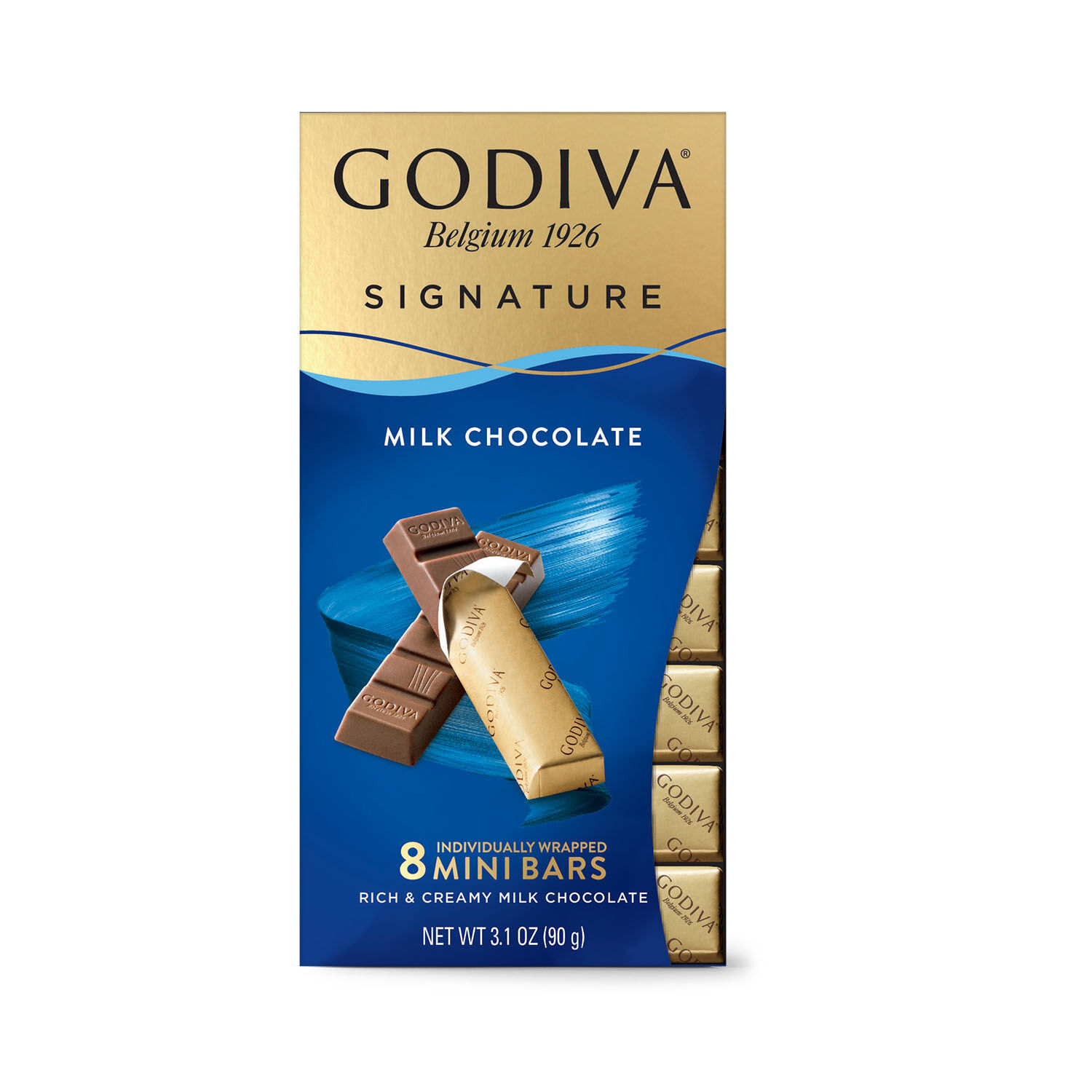 Chocolate Bars ngon nhất thế giới GODIVA Signature : Milk Chocolate 90g