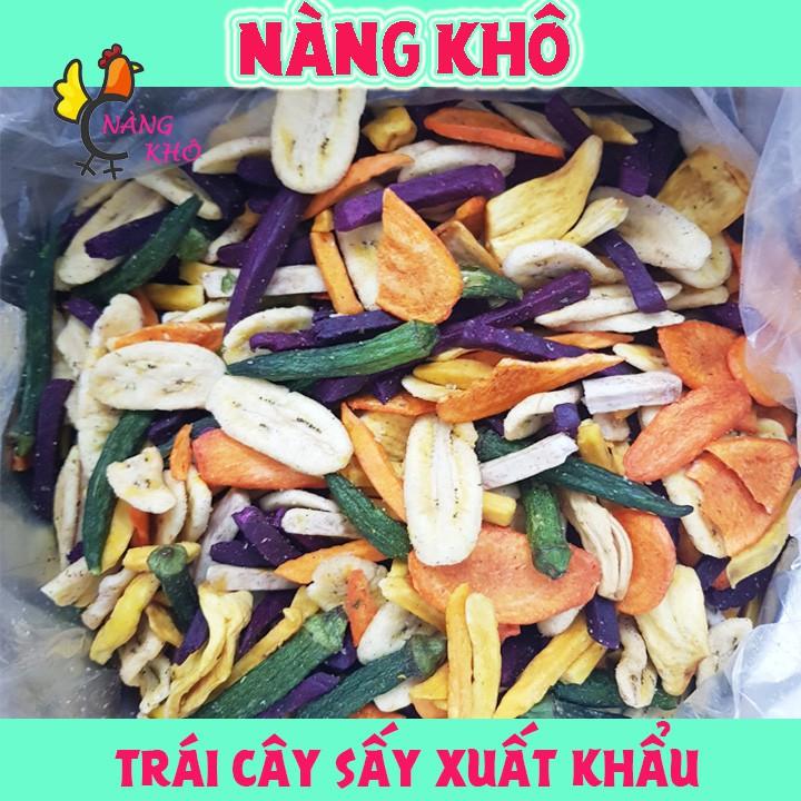 1 Kí Trái Cây Sấy ( Thập Cẩm Sấy hàng xuất khẩu ) | Đủ 10 vị | Nàng Khô