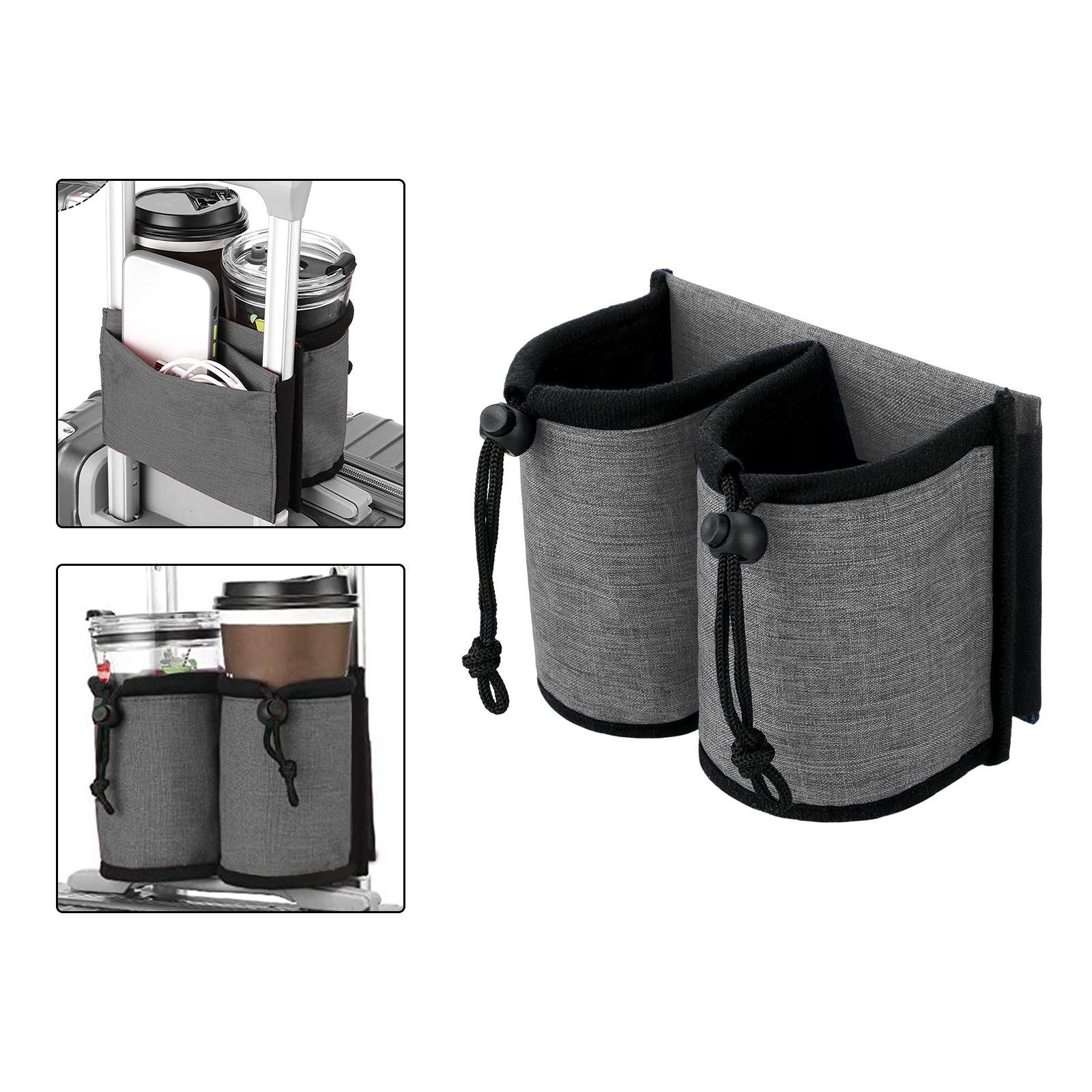 2Pcs Luggage Travel Cup Holder Accessories Bottle Holder for