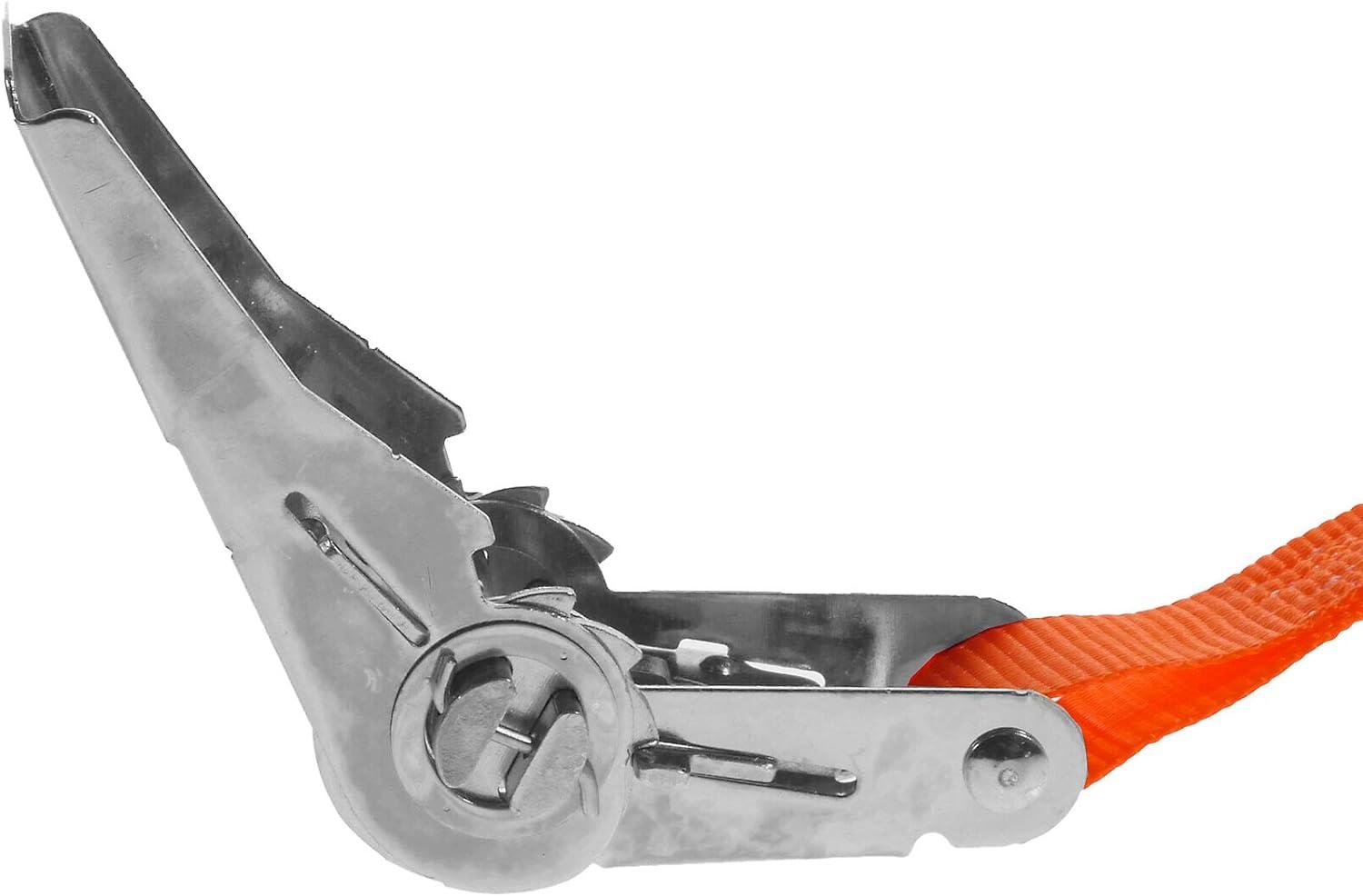 1 chiếc 600kg Dây đeo bánh cóc 6m Dây buộc dây đai với dây đai kẹp Bộ căng bánh cóc