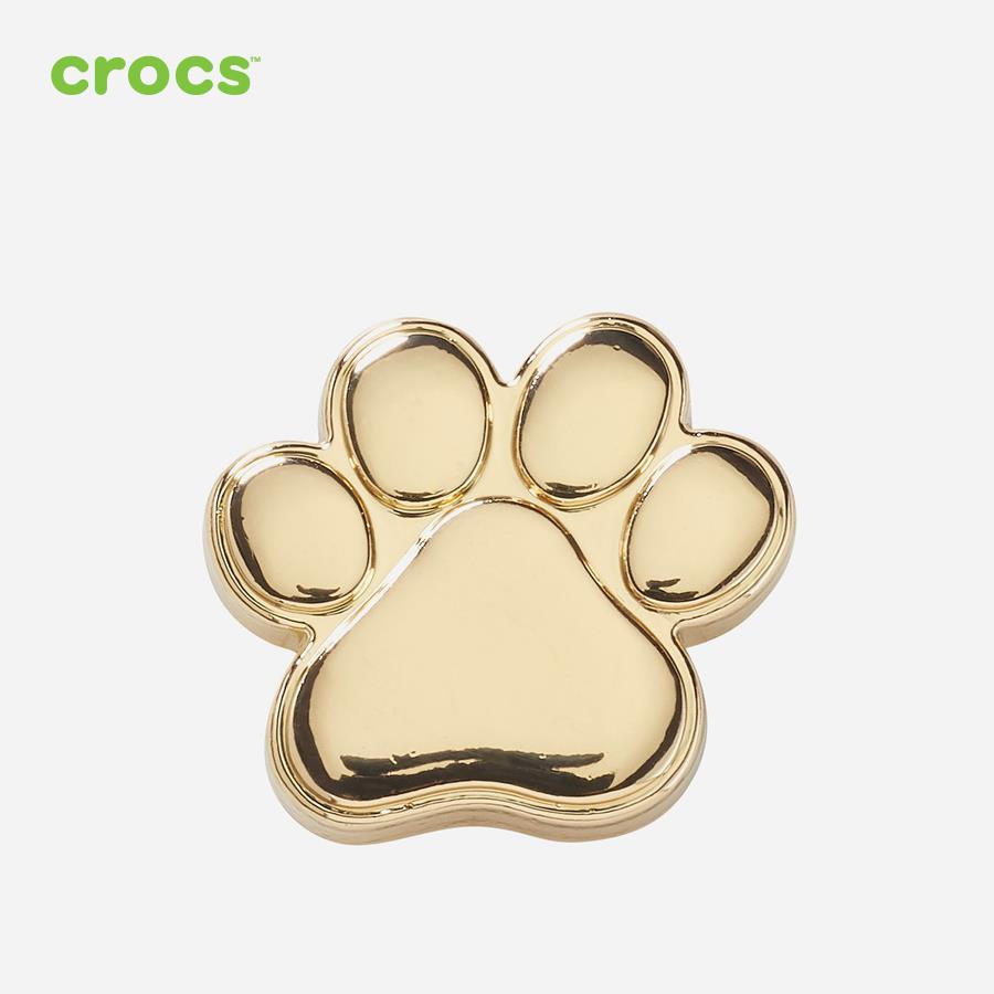 Huy hiệu jibbitz Crocs Gold Dog Paw - 10012310