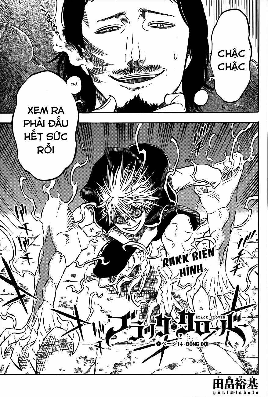 black clover - pháp sư không phép thuật chapter 14 1