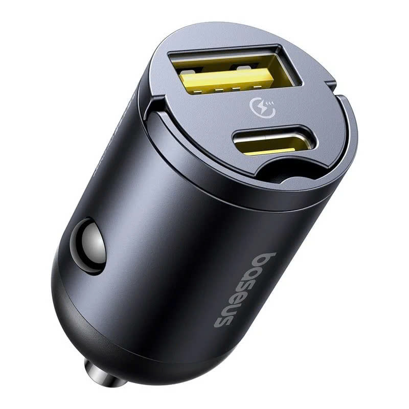 Tẩu Sạc Cho Ô Tô Baseus Tiny Star Mini 30W (USB+Type-C / 2*Type-C) hàng chính hãng