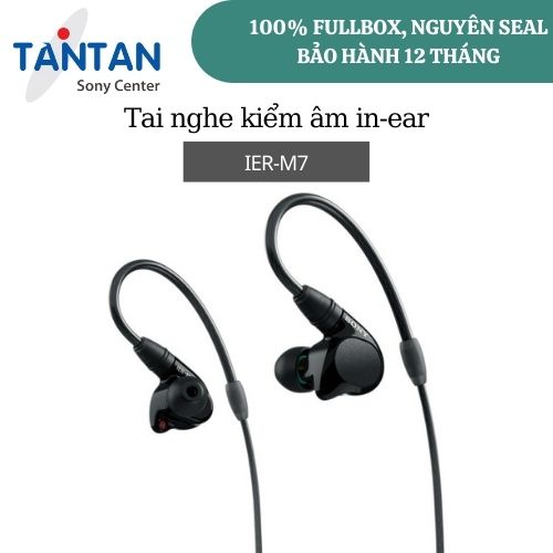 Tai nghe kiểm âm in-ear Sony IER-M7| Hàng chính hãng