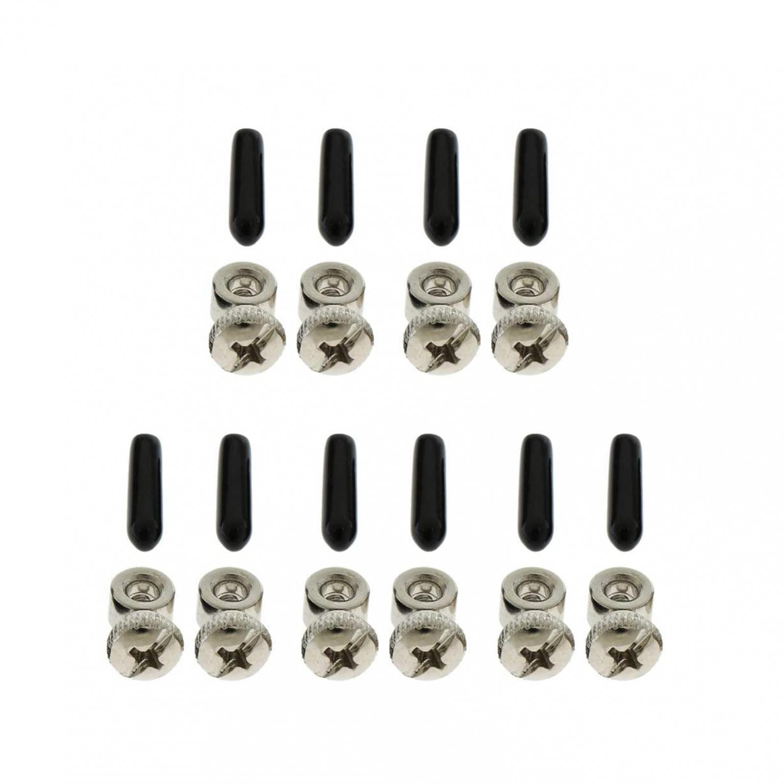 5 ốc vít nhảy nhảy số lượng lớn, bộ điều chỉnh chiều dài cáp với mũ cuối cho các bộ phận thay thế dây thừng nhảy tốc độ tập thể dục nhảy