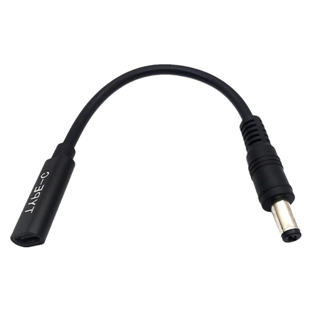5521 Male To Type-C With PD Chip Laptop Adapter Power Charger Connector Cord