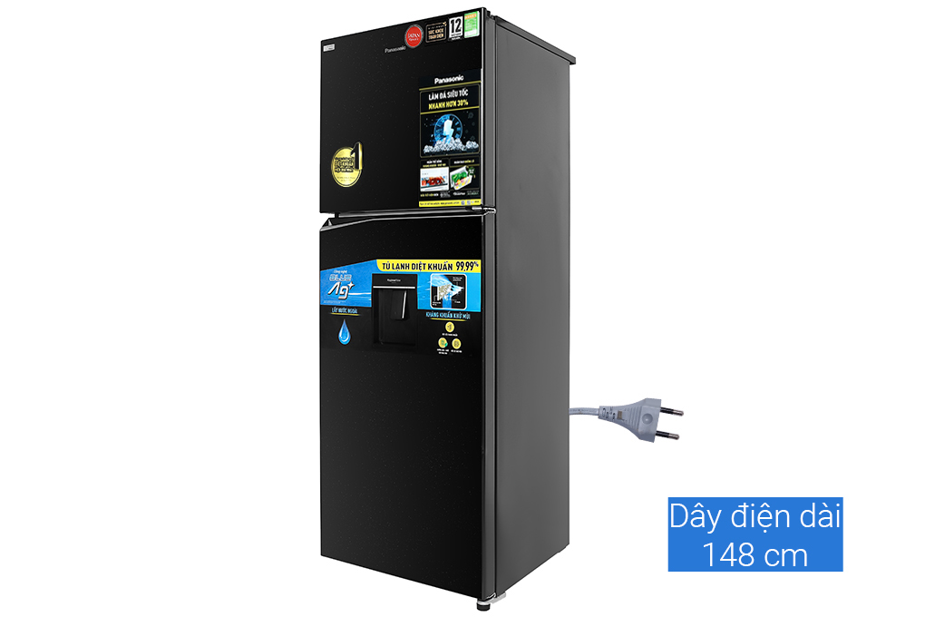 Tủ lạnh Panasonic Inverter 366 lít NR-TL381GPKV - Hàng chính hãng - Giao hàng toàn quốc