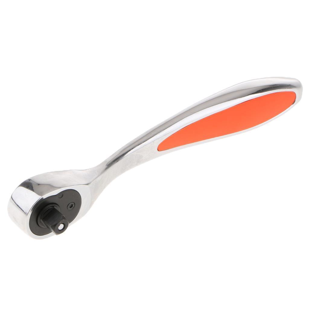 Mirror Steel Fast Ratchet Wrench Spanner Hand Repair Tool - 10mm