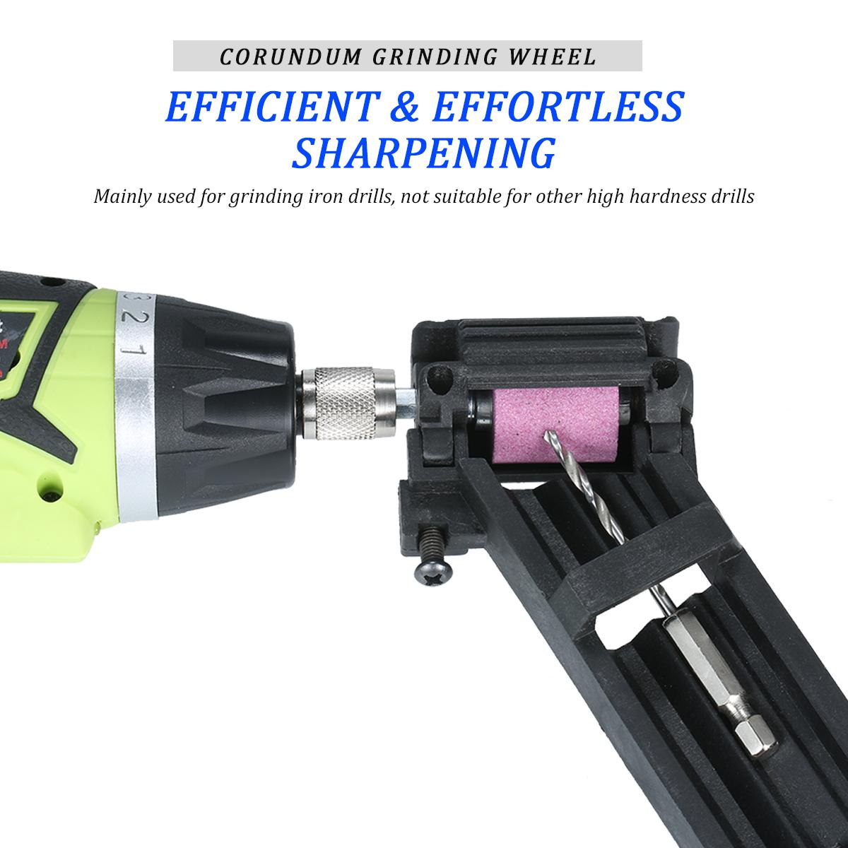 2-12.5mm Drill Bit Sharpener Portable Drill Bit Grinder Corundum Wheel Grinding Tool For Drill Polishing Hand Drill