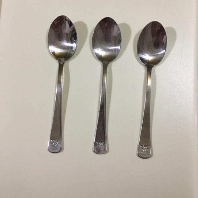 Set 3 Thìa inox loại dày đẹp