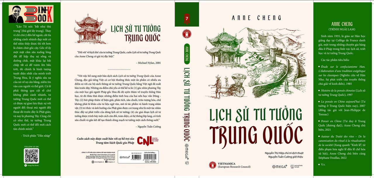 LỊCH SỬ TƯ TƯỞNG TRUNG QUỐC - OMEGA PLUS+ - BÌA CỨNG - BÌNH BOOK