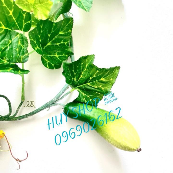 DÂY TRÁI NHÂN TẠO - DÂY TRÁI DƯA LEO TRANG TRÍ NHÀ CỬA