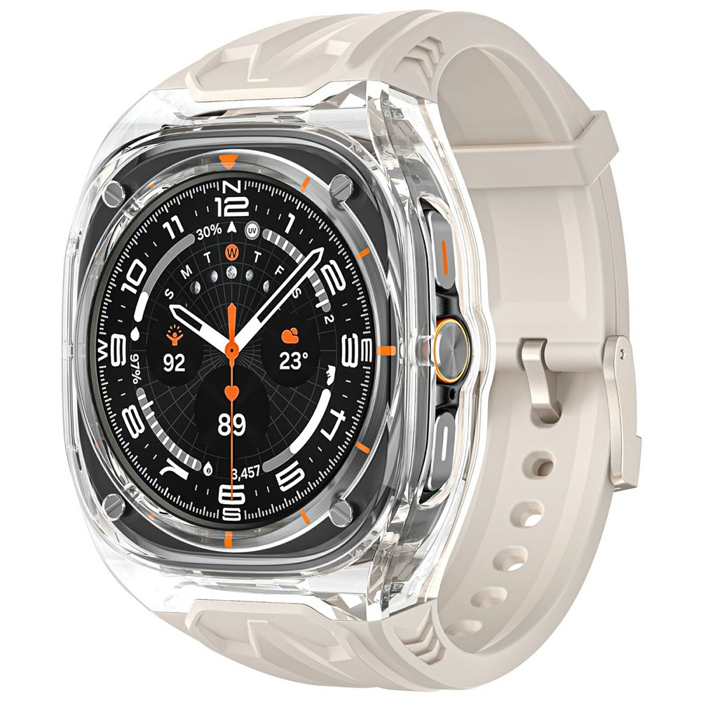 Ốp bảo vệ kiêm dây đeo Rugged Design cho Samsung Galaxy Watch Ultra 47mm (2024/2025) - Hàng Chính Hãng