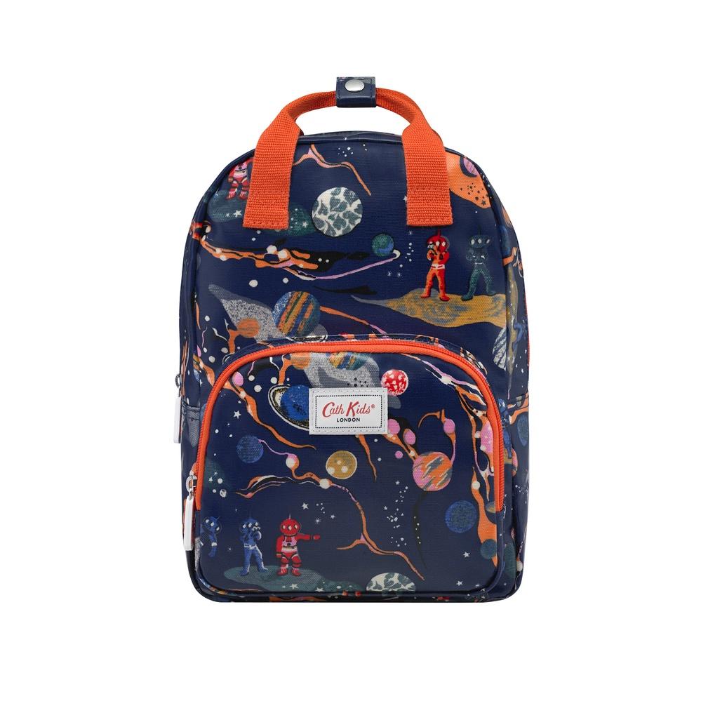 Cath Kidston - Ba lô cho bé /Kids Medium Backpack - Marble Space - Navy -1040517