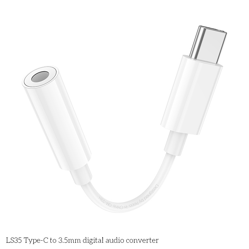 Jack chuyển đổi âm thanh LS35 Type C sang 3.5mm- Hàng chính hãng