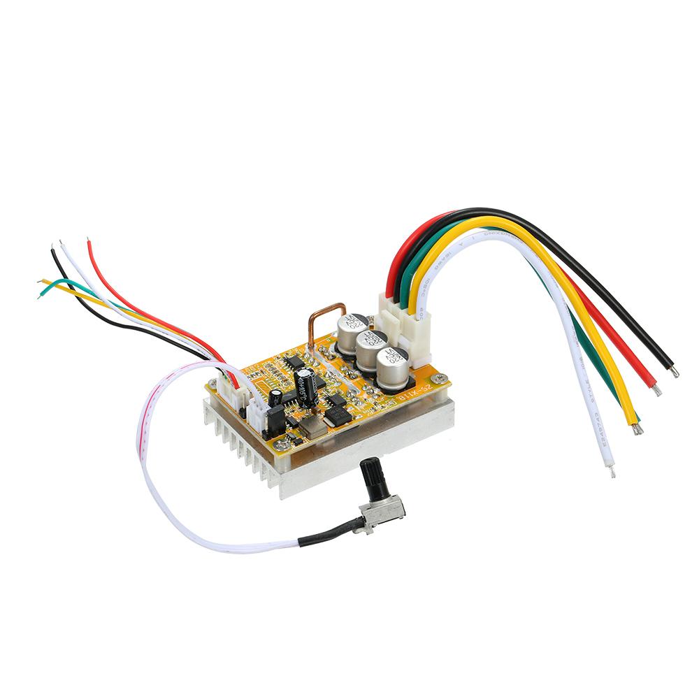 350W 5-36V DC Motor Driver BLDC Brushless Controller Three-phase Motor Accessories Wide Voltage High Power
