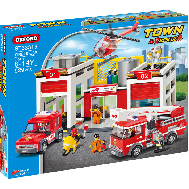 Đồ Chơi Lắp Ráp Oxford - Town Series ST33319