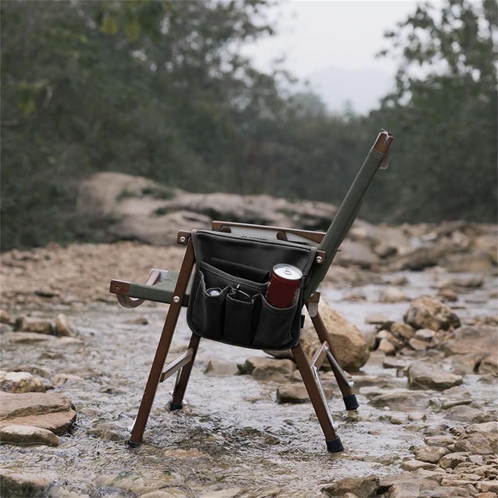 Túi canvas treo tay ghế cắm trại đa dụng dành cho câu cá, cắm trại