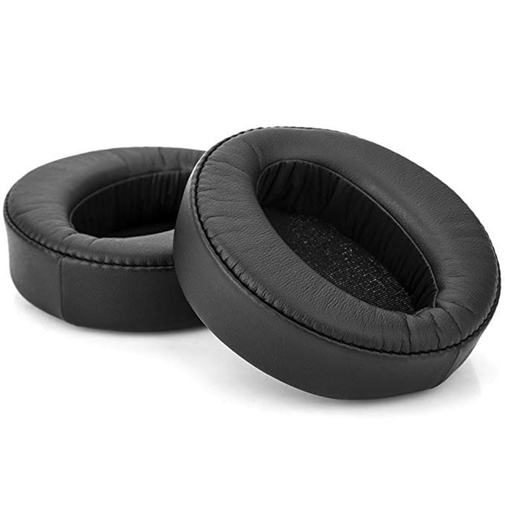 Headphone Sponge Headgear Cover Set For Sony MDR-XB950 XB950BT Black + Black