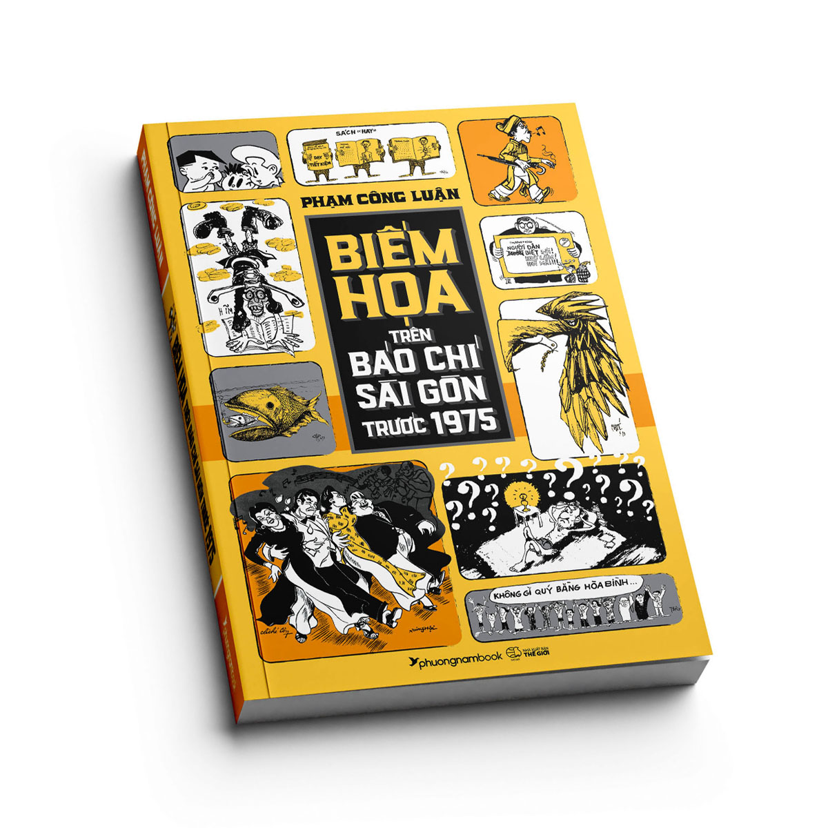 Sách BIẾM HỌA TRÊN BÁO CHÍ SÀI GÒN TRƯỚC 1975