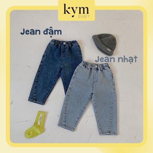 Quần jean Vạt chéo cute cho bé Q518