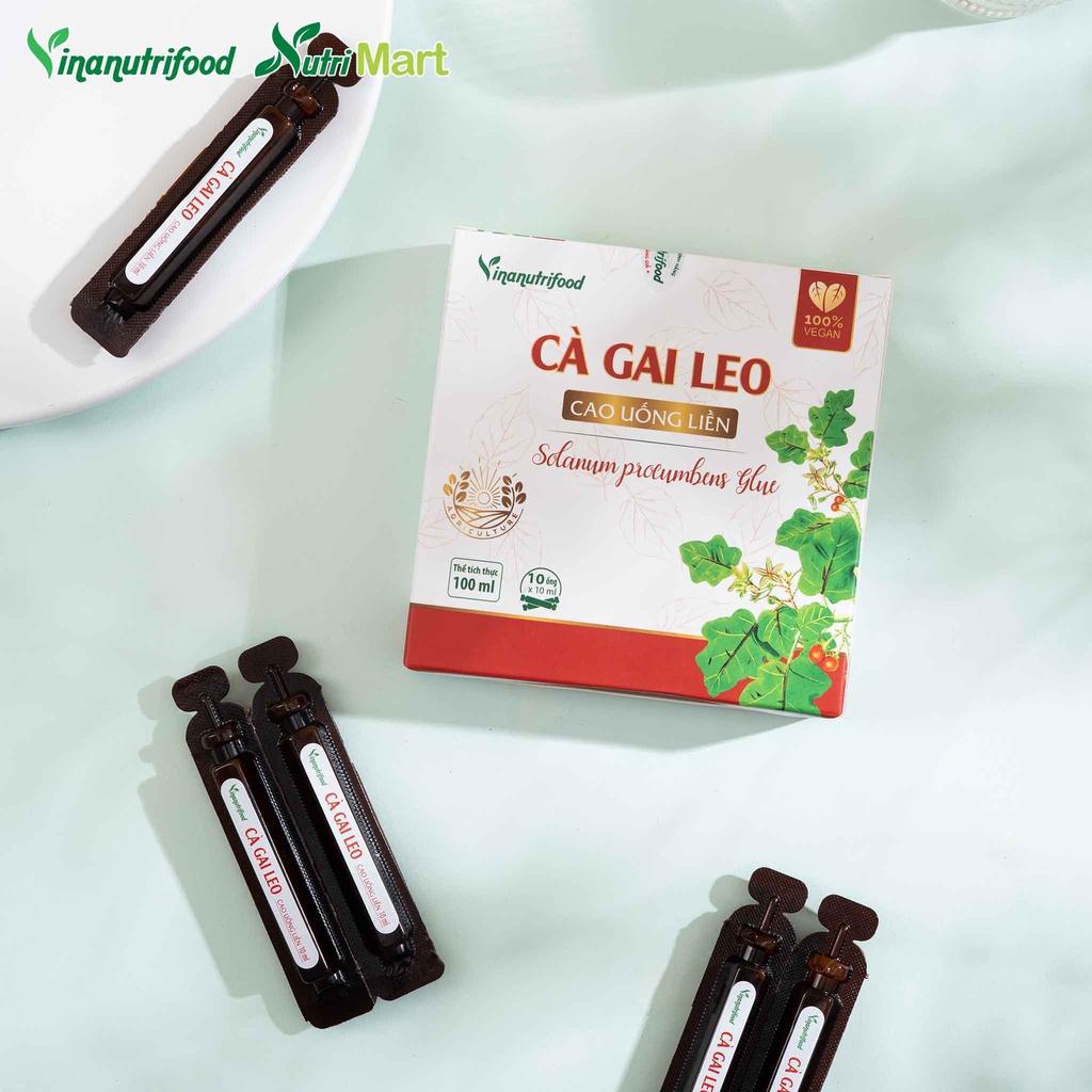 Cao uống liền Cà gai leo Vinanutrifood tốt cho gan, 10 ống x 10ml