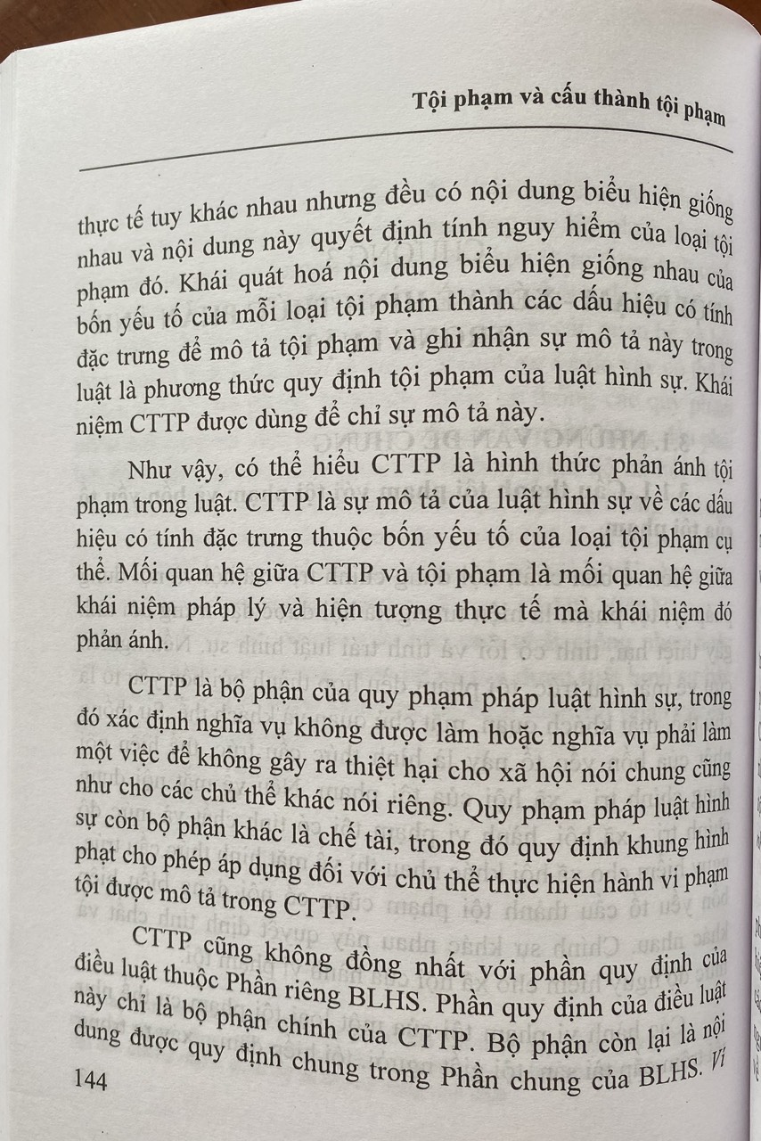 Tội Phạm và Cấu Thành Tội Phạm