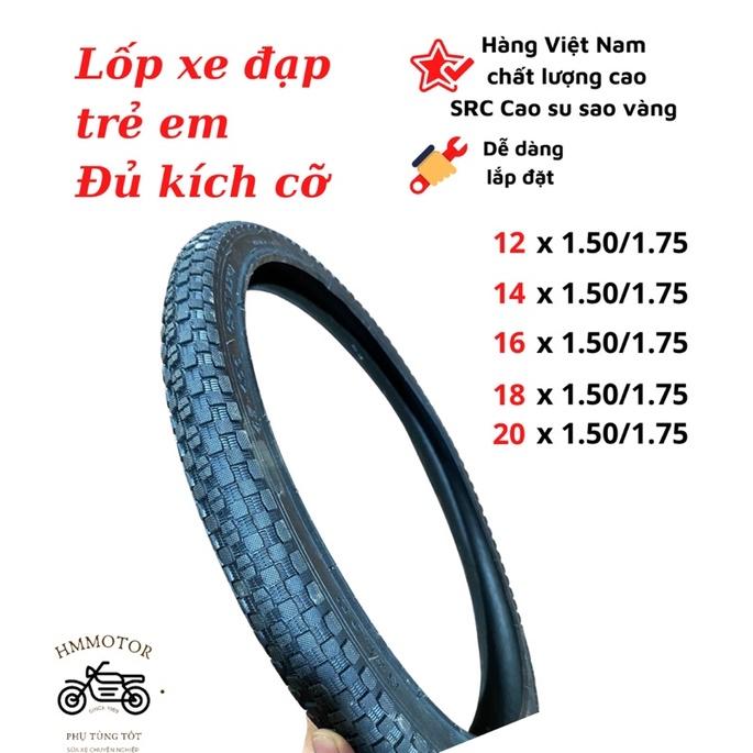 Lốp Xe Đạp Trẻ Em Đủ Kích Cỡ 12 14 16 18 20 đủ kích cỡ