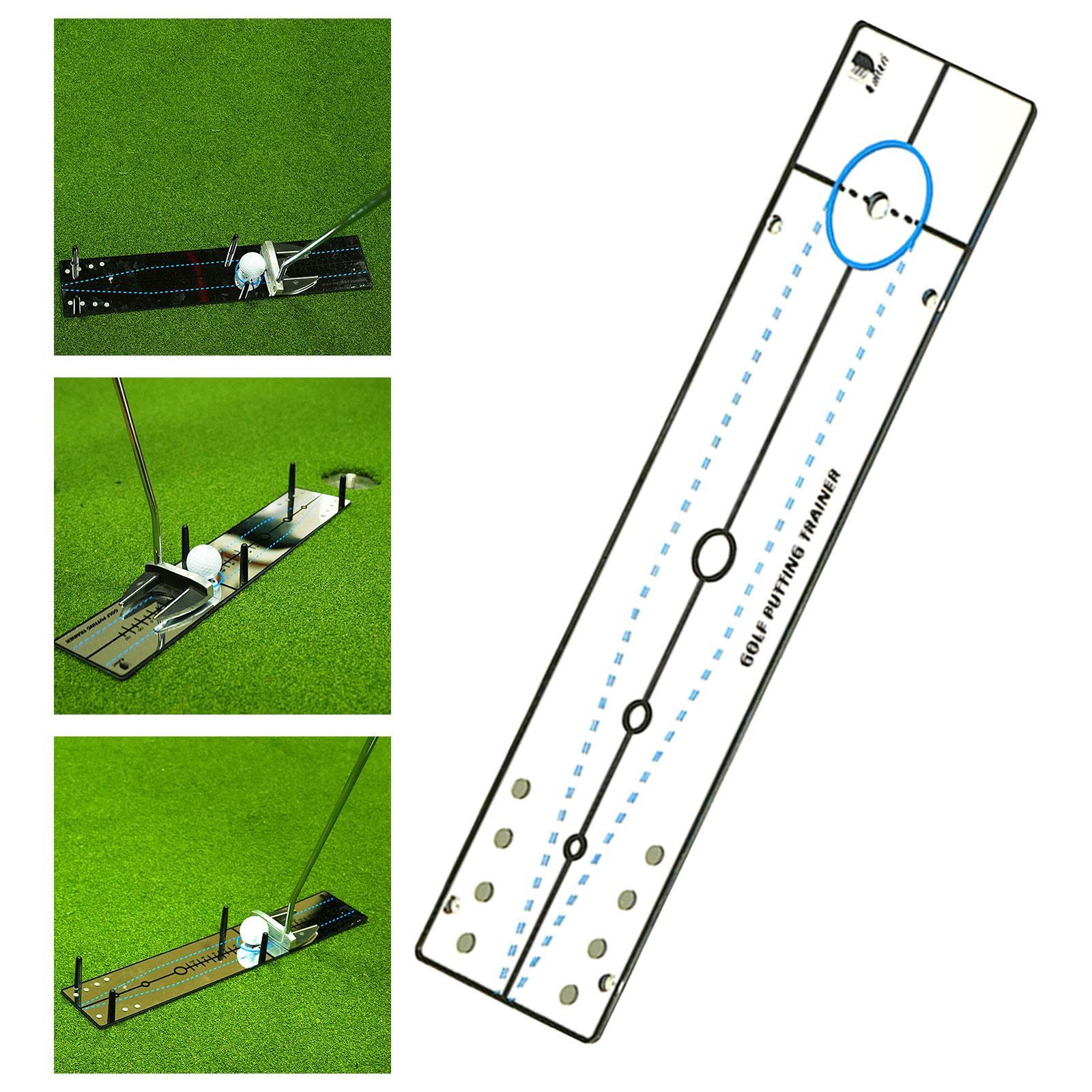 Golf Putting Mirror, Professional Golf Training Equipment, Golf Training Aid, Golf Trainer, Putting Mirror Training Aid for Golf, Putting Trainer