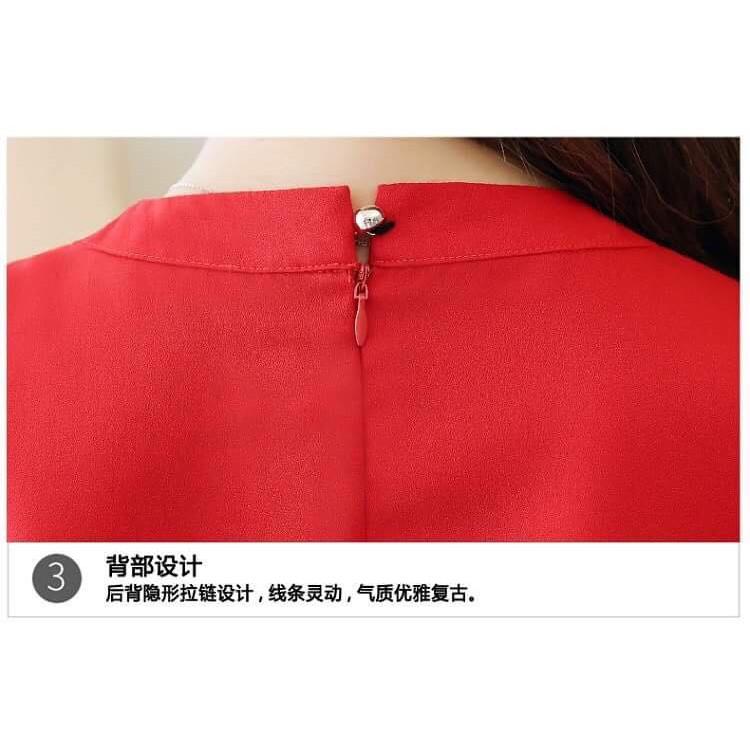 HOT HOT Sơ mi cổ tròn phối cổ và tay SMNL22 cao cấp