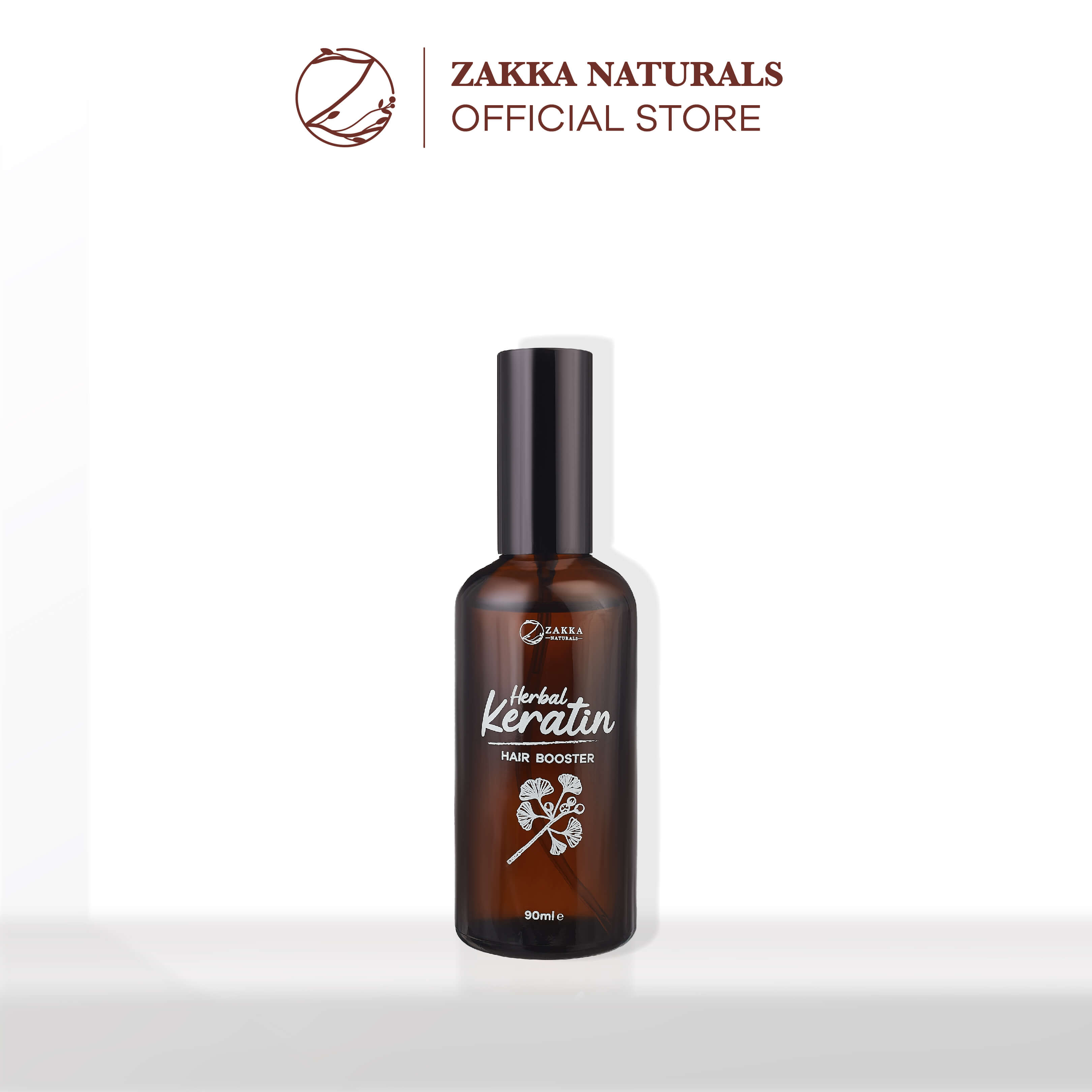 Tinh Chất Dưỡng Tóc Chắc Khoẻ Dạng Xịt Zakka Naturals Herbal Keratin Hair Booster 90ml