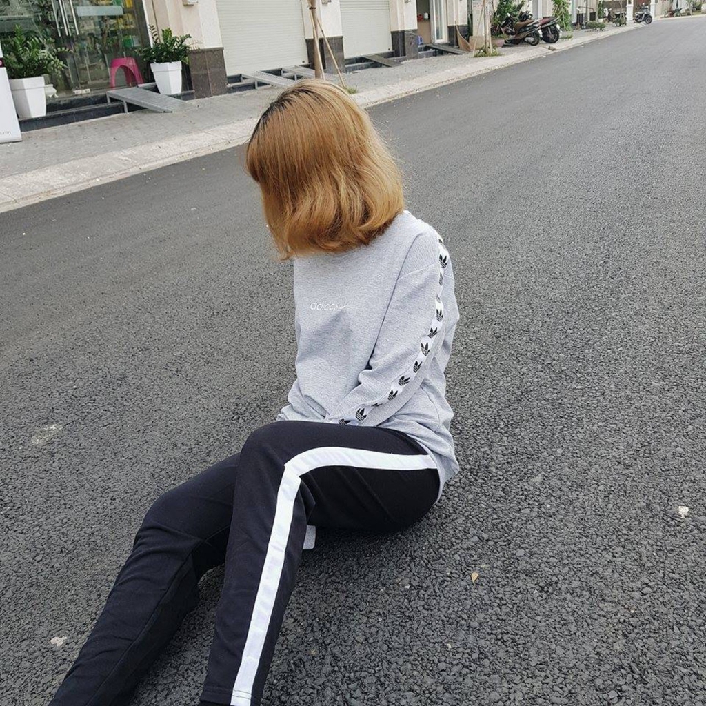 Quần baggy 1 sọc SUÔNG