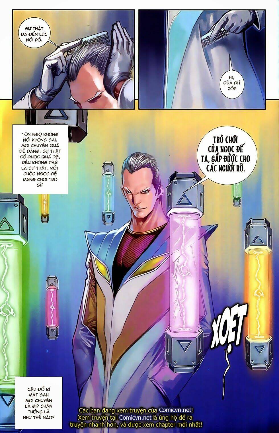 cơ giáp viên thần (ape's god) chapter 3 24