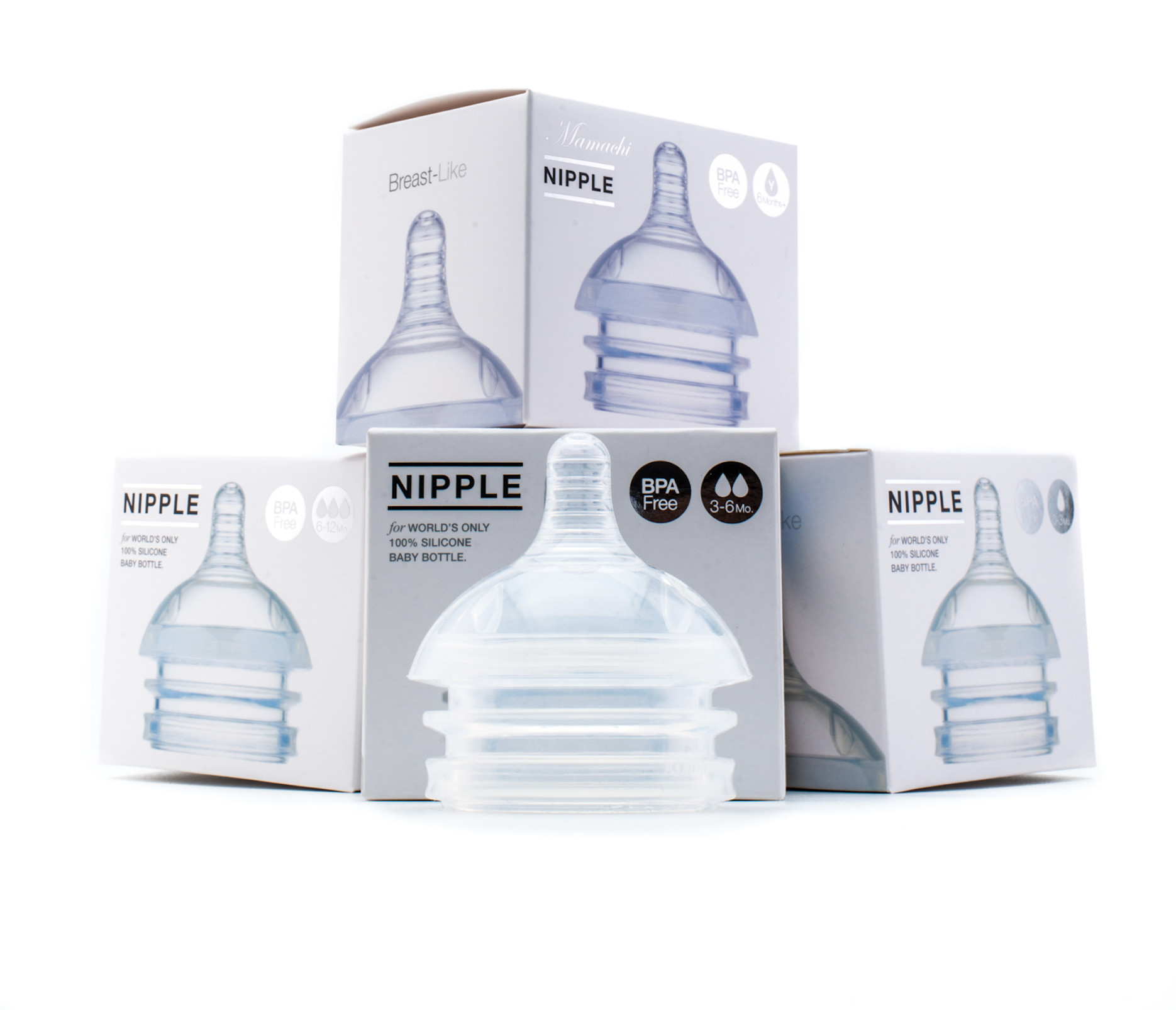 Núm ti cao su Silicone Mamachi - Mamachi Nipple